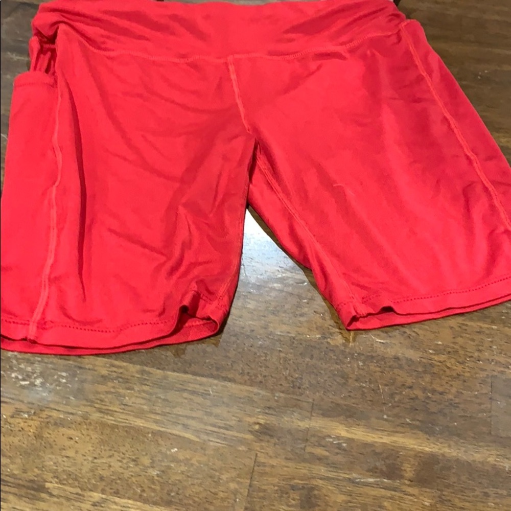 Red Bicycle shorts